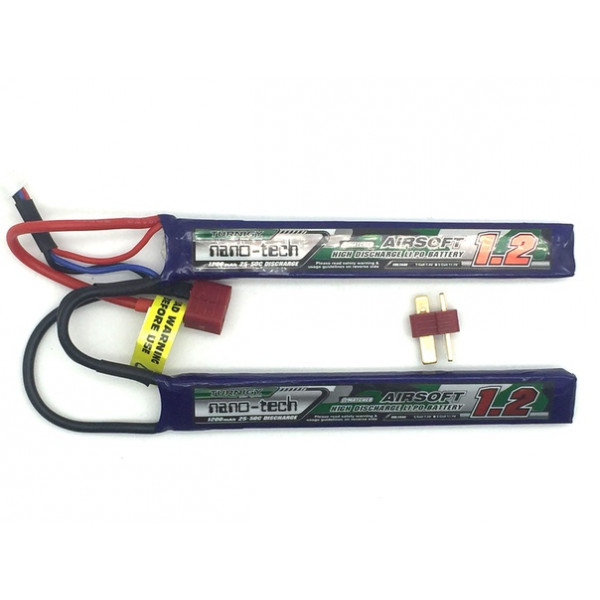 Turnigy NANO-TECH 7.4V 1200mAh 25-50C Universal 1+1